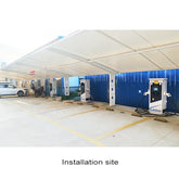 40kW Dual-Gun DC Fast EV Charger with CCS & CHAdeMO Ports, Touchscreen Control, RFID Access,Electric Charging Station Commercial
